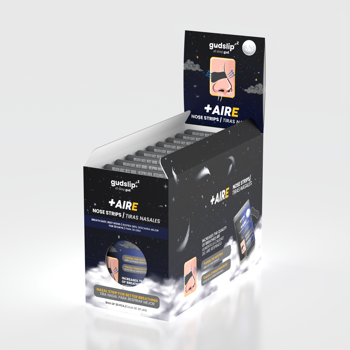 Gudslip® Ленти за нос