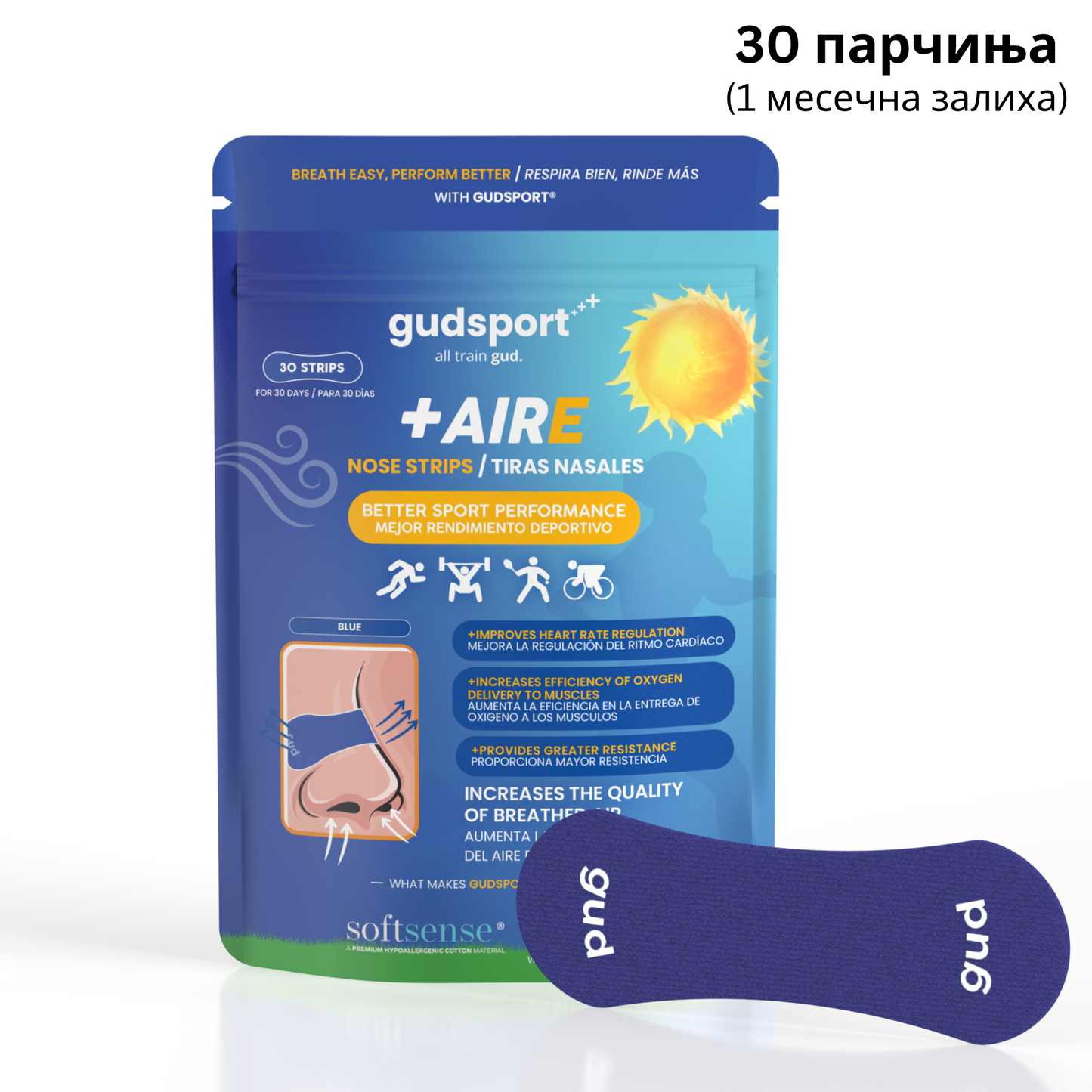 Gudsport® Ленти за нос